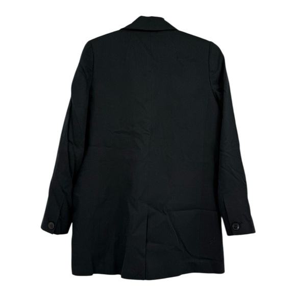 MadeWell Drapeweave Caldwell Double-Breasted Blazer in Black Size XS NH328 NEW - Picture 7 of 15